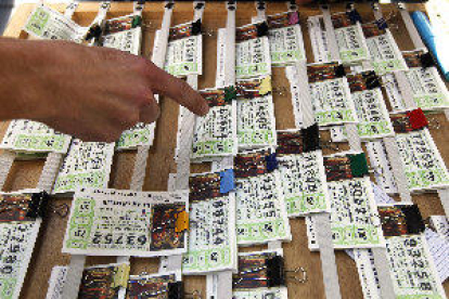 Les vendes a la loteria van augmentar un 3,45% respecte el 2015