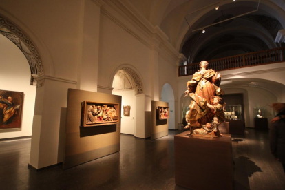 Una sala del Museu de Lleida