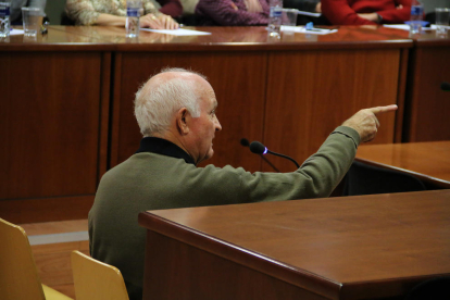 El caçador condemnat, el desembre passat durant el judici celebrat a l’Audiència de Lleida.