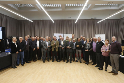 La DO Les Garrigues presentó ayer el aceite nuevo en un acto público en la Diputación.