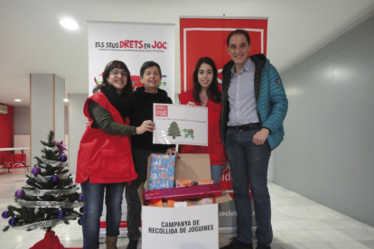 El PSC de Lleida col·labora amb Creu Roja