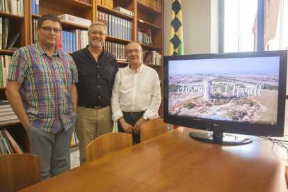 Fernández, Bonjoch i Eroles i un dels vídeos promocionals.