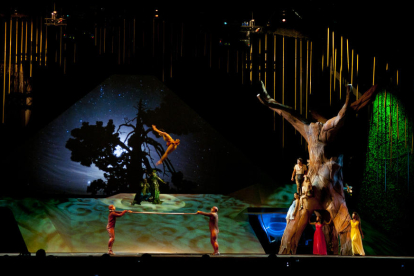 Imagen de archivo del Cirque du Soleil en Andorra. 