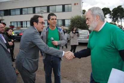 Josep Rull asistió al consell de Les Garrigues a una reunión con los alcaldes.