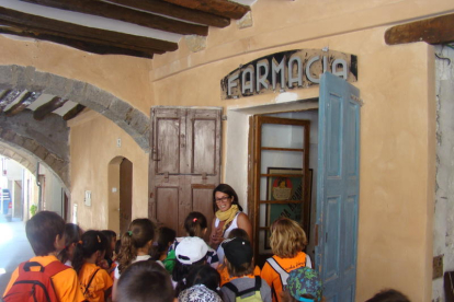 Imagen de archivo de una de las visitas escolares.