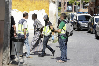 Un dels detinguts durant la batuda del 16 de juliol del 2015.