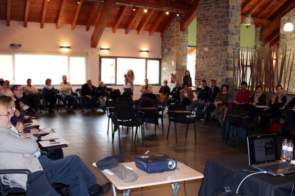 La reunión sobre Aigüestortes ayer en Sort.