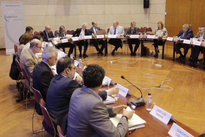 El comitè executiu i el consell general de GlobaLleida es van reunir ahir a la UdL.