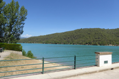 Imagen del pantano de Sant Ponç, en el Solsonès.