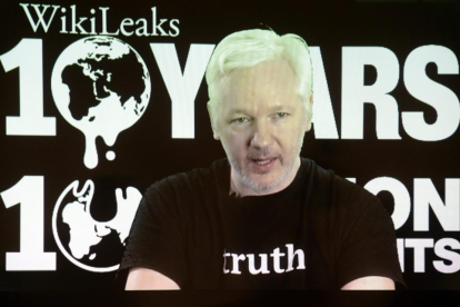 Imatge d’arxiu de Julian Assange, fundador de Wikileaks.