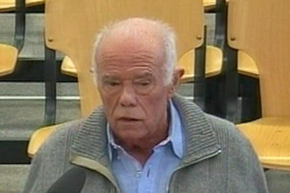 Rosendo Naseiro durante declaración ante el juez.