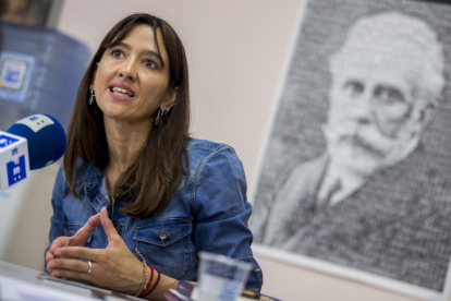 La responsable de Política Municipal del PSC y alcaldesa de Santa Coloma de Gramenet, Núria Parlon.