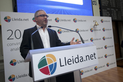 EL director executiu de Lleida.net, Sisco Sapena.