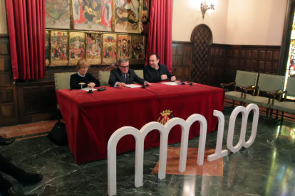 Presentació dels actes del centenari del Museu de Morera de Lleida