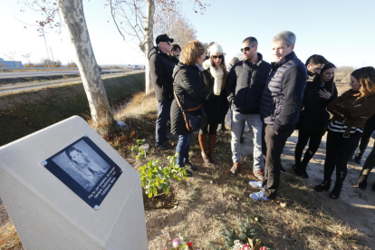 Homenaje a la joven de Les Borges fallecida en un accidente en la N-240
