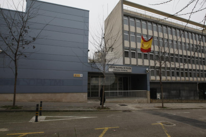 La comissaria de la Policia Nacional a Lleida.