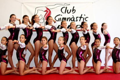 El Gimnàstic Lleida, con 16 gimnastas en el Estatal de Valladolid