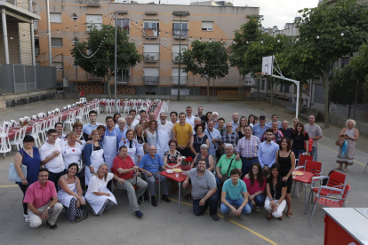 Batet va participar ahir en el sopar d’estiu del PSC de Lleida.