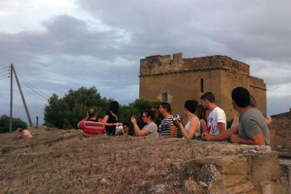 Els ‘igers’ de Lleida visiten el Castell Templer de Gardeny