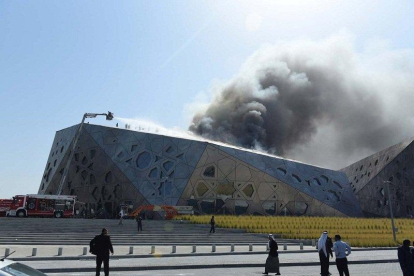 La nueva Ópera de Kuwait sufre un incendio