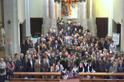 La Associació de Dones La Ginesta de Claravalls se reunió el sábado para celebrar sus diez años de existencia con motivo de Santa Àgueda. 