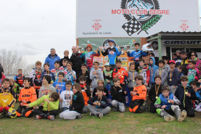 La prueba de MX65 fue una de las más numerosas, con la participación de 49 pilotos procedentes de toda Catalunya.