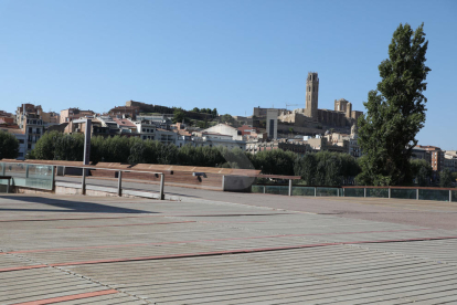 Lleida, una ciutat fantasma