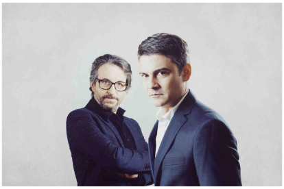 Ramon Madaula i Roger Coma, protagonistes de ‘L’electe’.