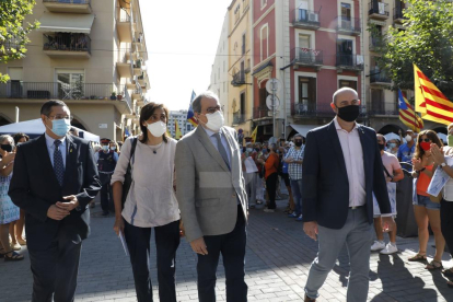 Con la presencia del presidente de la Generalitat, Quim Torra.