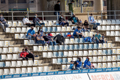 El Lleida Esportiu - Andorra va comptar amb la presència de públic un any després
