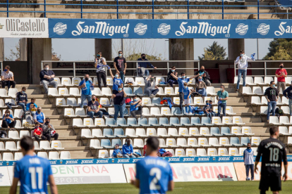 El Lleida Esportiu - Andorra va comptar amb la presència de públic un any després