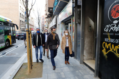 Visita de Pablo Casado a Lleida