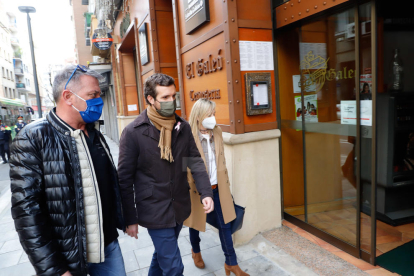 Visita de Pablo Casado a Lleida