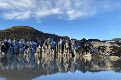 Catalunya gelada (Pallars Sobirà). Foto2: Glaciar volcànic (Islàndia)