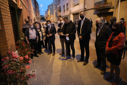 Visita del president Pere Aragonès a Juneda