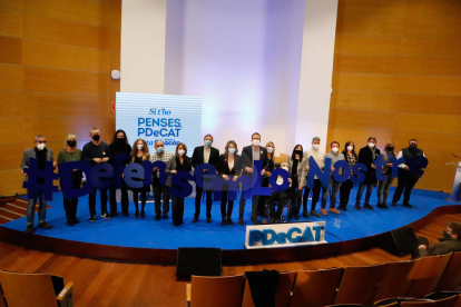 Acte de campanya del PDeCATa Lleida, amb Àngels Chacón