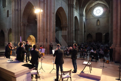 Es va adaptar a les mesures sanitàries per poder oferir concerts en llocs emblemàtics de Lleida