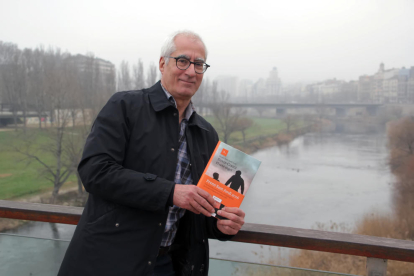 David Cirici, autor d’‘El setè àngel’, ahir de promoció a Lleida.