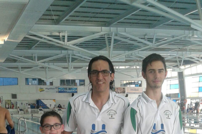 Iker Ruiz, campió de Catalunya de natació adaptada