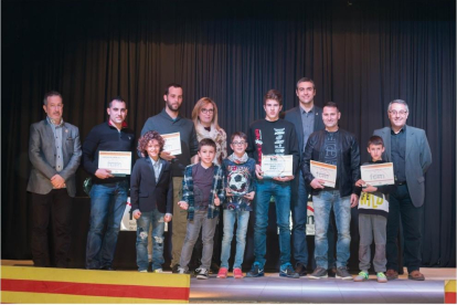Montgai acoge la Gala de los premios provinciales de motociclismo