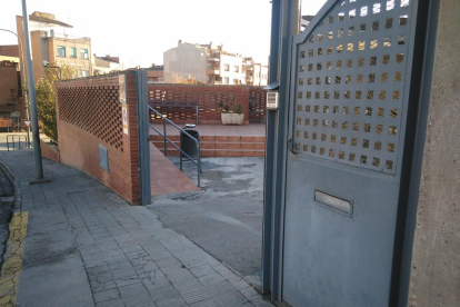 L’entrada d’un centre residencial per a menors de la Generalitat.