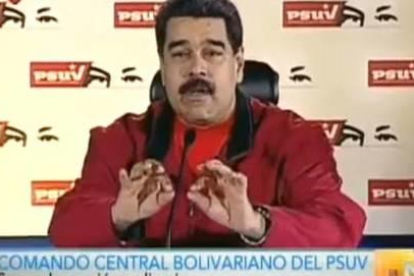 Maduro elogiando a ‘Zapeando’.