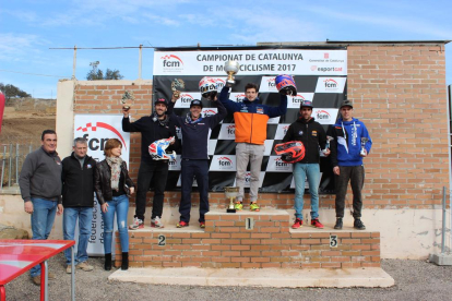 El Bosquet va ser l’escenari de la primera prova puntuable per al Campionat de Catalunya de resistència de motocròs.