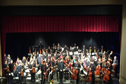 Concert dels alumnes del Conservatori dels Pirineus dissabte passat a Puigcerdà.