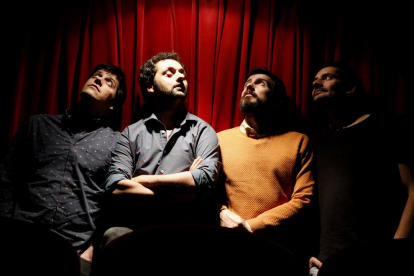 Imagen del cuarteto catalán Els Amics de les Arts que publica nuevo álbum discográfico. 