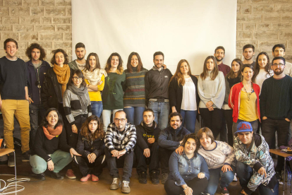 Imatge dels participants en el programa TLN Mobilicat.