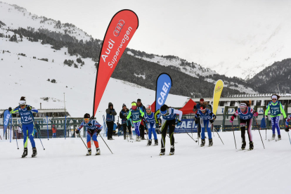 Beret abre la Copa de España de esquí de fondo con dominio leridano
