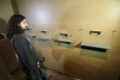 L'espai que ocupaven obres de Sixena al Museu de Lleida