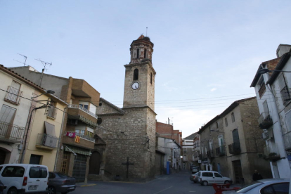 La iglesia de Sant Jaume de La Granja d’Escarp, que volverá a acoger misas este domingo.