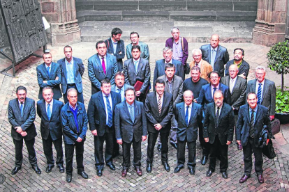 Reunió Barcelona-Pirineus el 2010 amb representants lleidatans i l’alcalde de Barcelona Jordi Hereu.